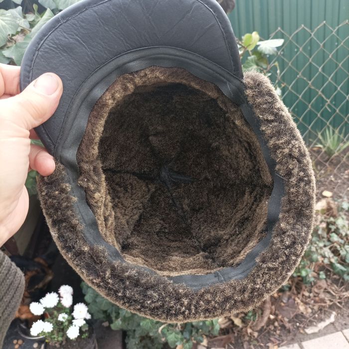 Зимняя шапка на овчине 58-59р