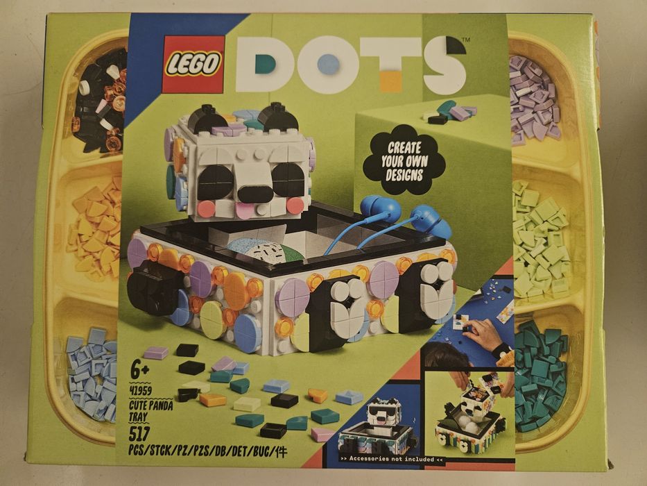 LEGO 41959 DOTS - Pojemnik z uroczą pandą NOWY SZYBKO
