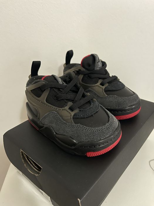 Nike Jordan Black/Varsity Red Anthracite 4RM(TD)