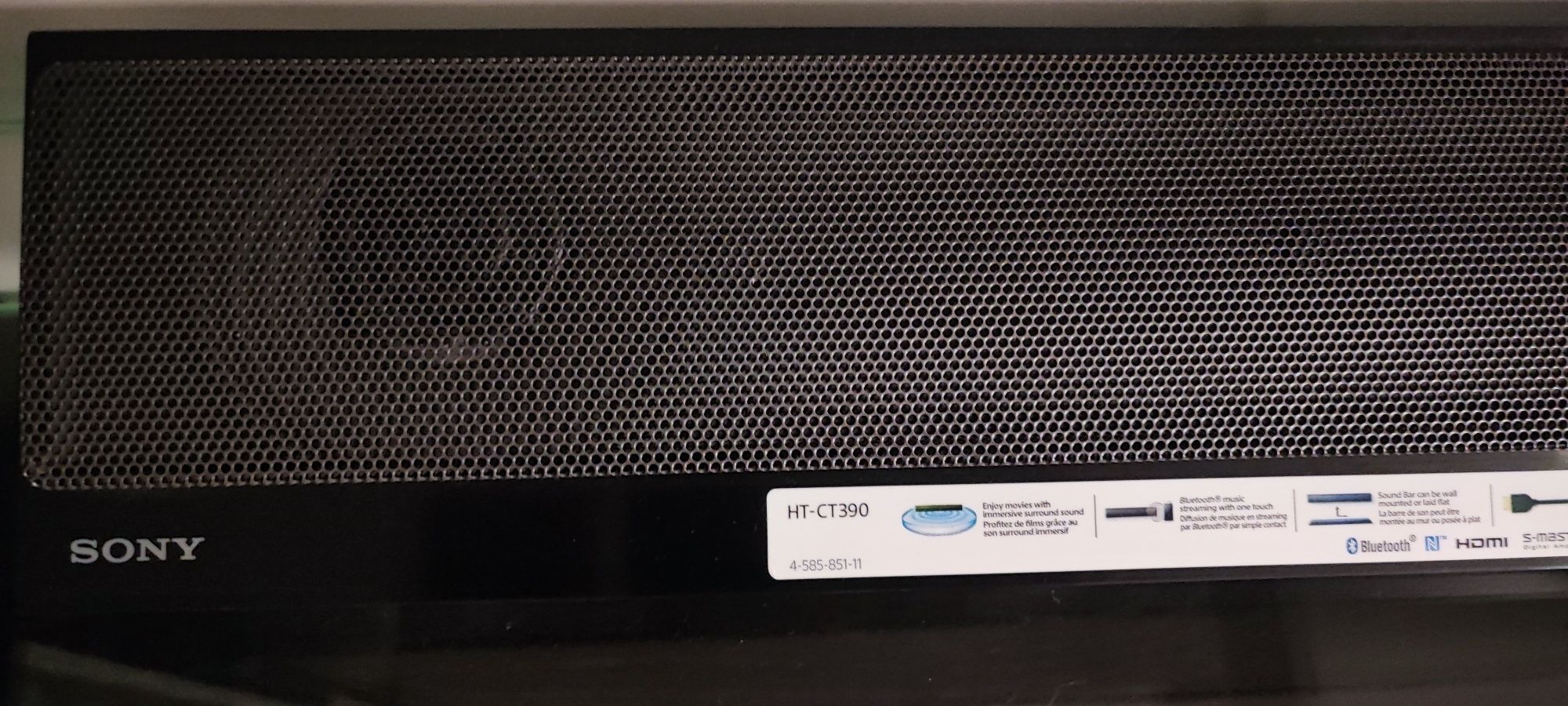 Soundbar Sony HT CT390