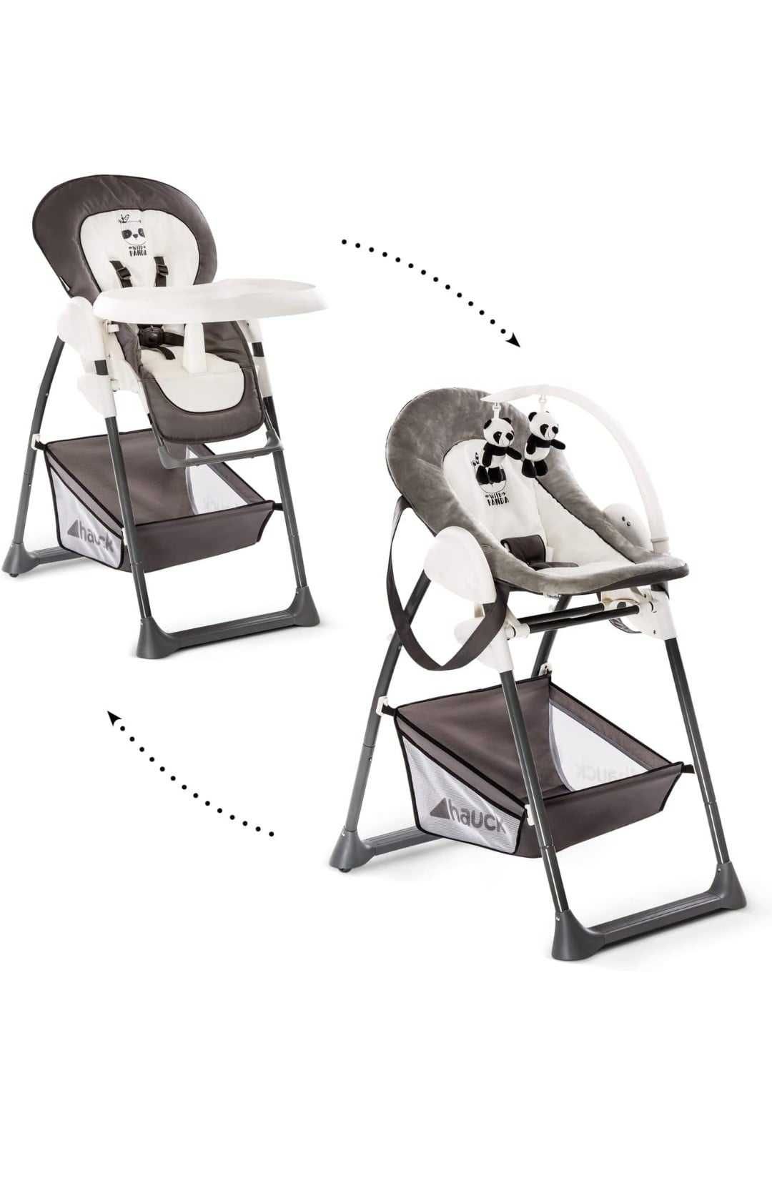 Cadeira refeição / espreguiçadeira bebé