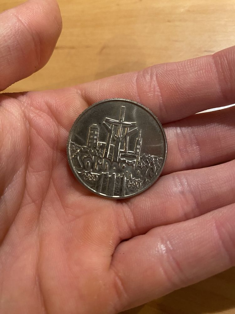 Moneta 10 000 złotych Solidarność 1990r
