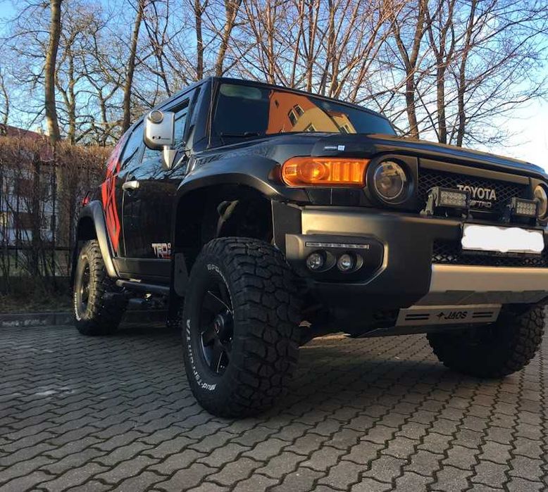 Тойота ФДЖИ Крузер ПТФ доп фары (2006-2019) противотуианные фары