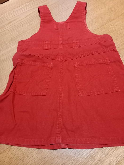 Vestido vermelho 24 - 36 meses