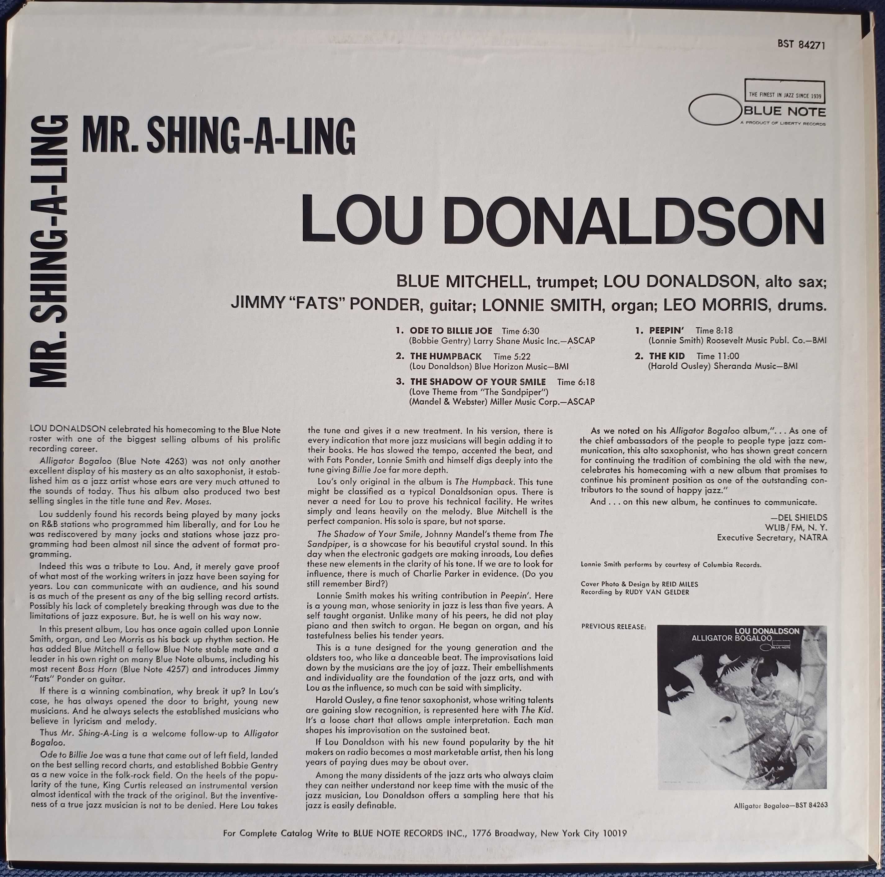Lou Donaldson – Mr. Shing-A-Ling