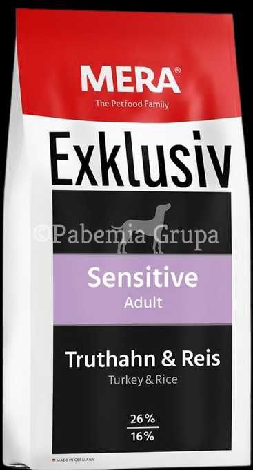 MERA Exklusiv Adult 15 kg / karma dla psów dorosłych / indyk+ryż