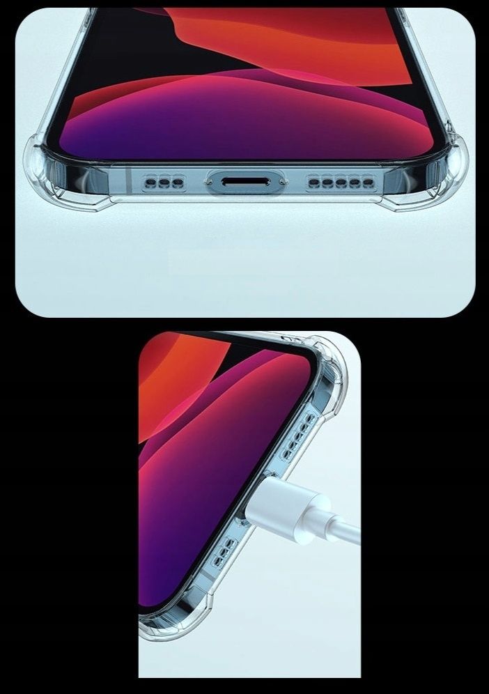 Etui Obudowa Case Do Iphone 15 Plus + Szkło 9H