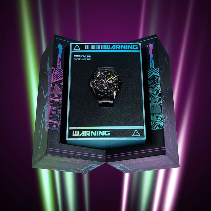 Годинник Casio EFS-S610CP-1A: Cyberpunk від Саsio!