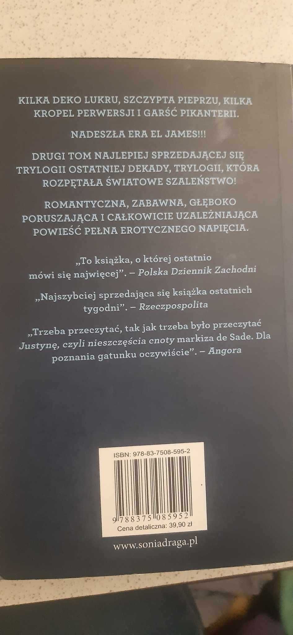 Książka Ciemna strona Greya