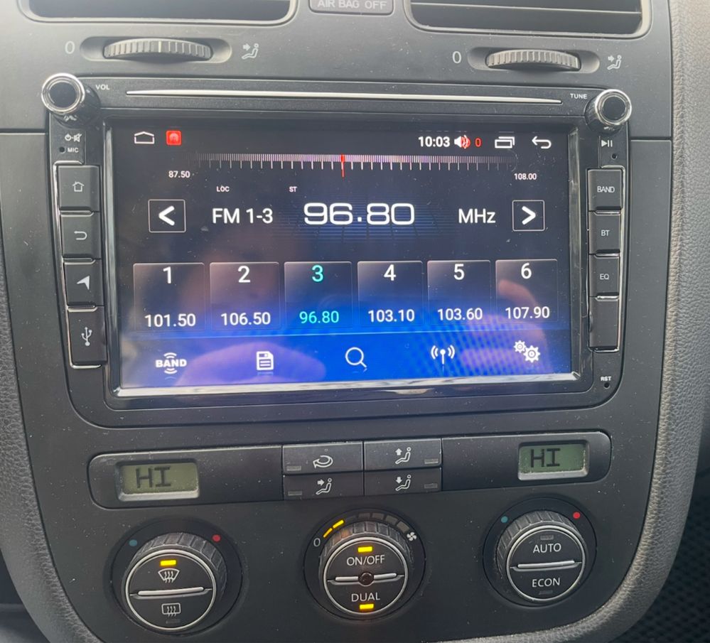 Штатна магнітола Torssen VW NF8232 Carplay