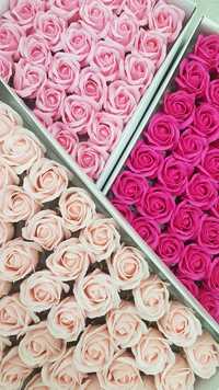 Мильні троянди,квіти з мила,мыльные розы опт/роздріб
