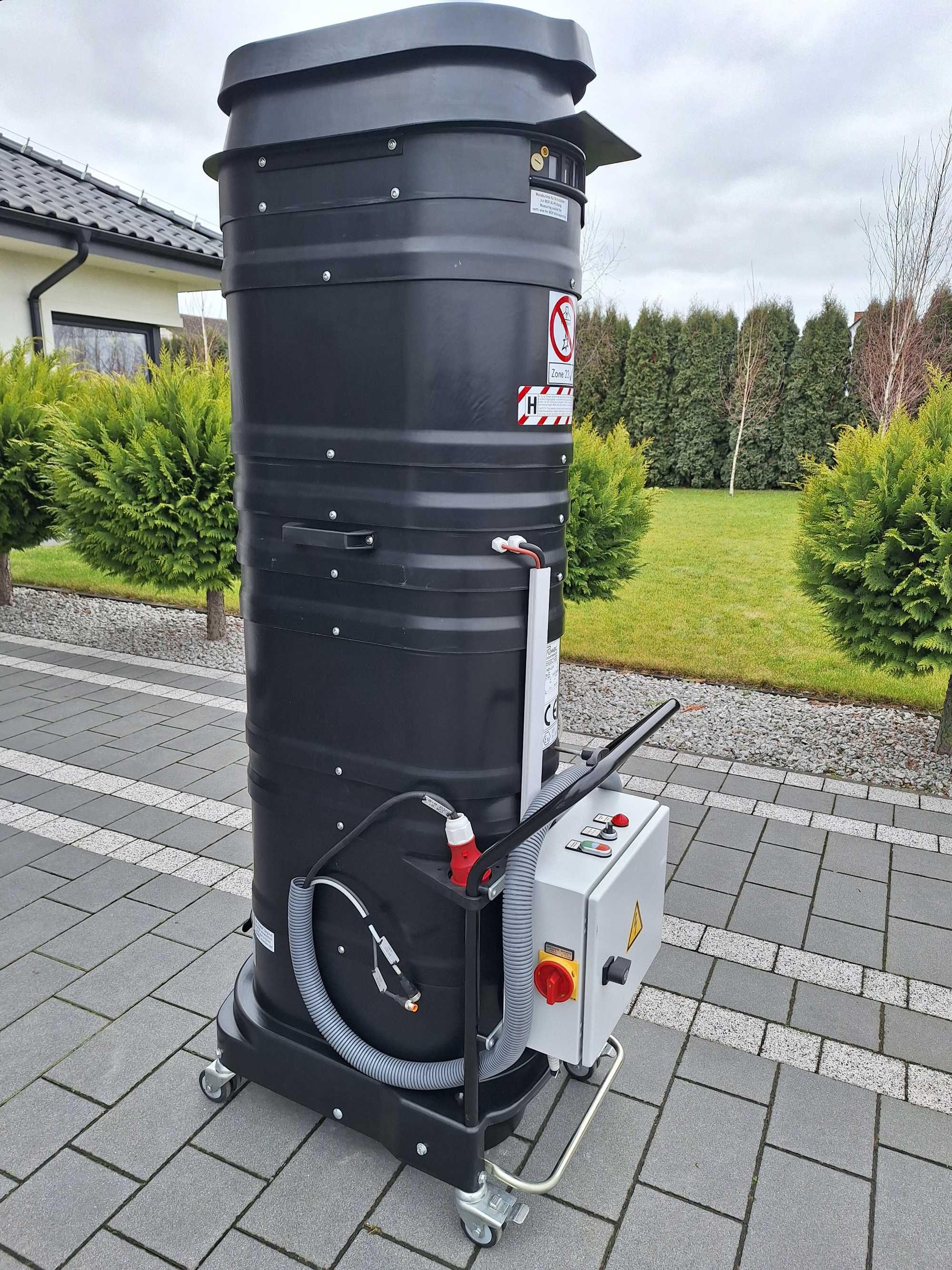 Odkurzacz Materiałów Łatwopalnych Pyłów Przemysłowy Ruwac Ex Atex