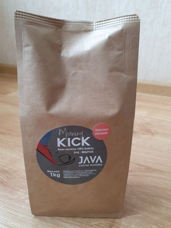 OKAZJA JAVA COFFEE Kawa Brazylia 100 % Arabika 1 kg do kawiarenki