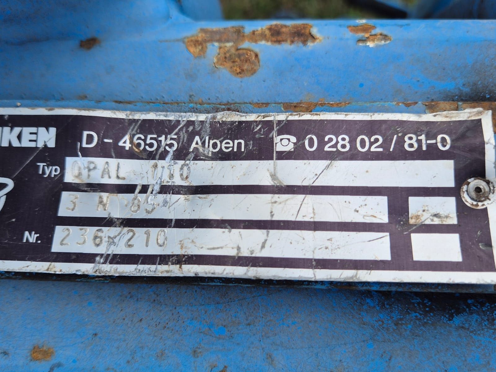 Pług 3 skibowy lemken ( kuhn, Rabe)