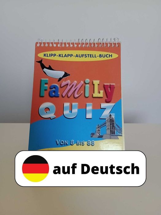 Family Quiz po niemiecku niemiecki auf Deutsch zagadki gra rodzinna