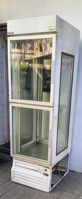 Lodówka Witryna oszklona uszkodzona