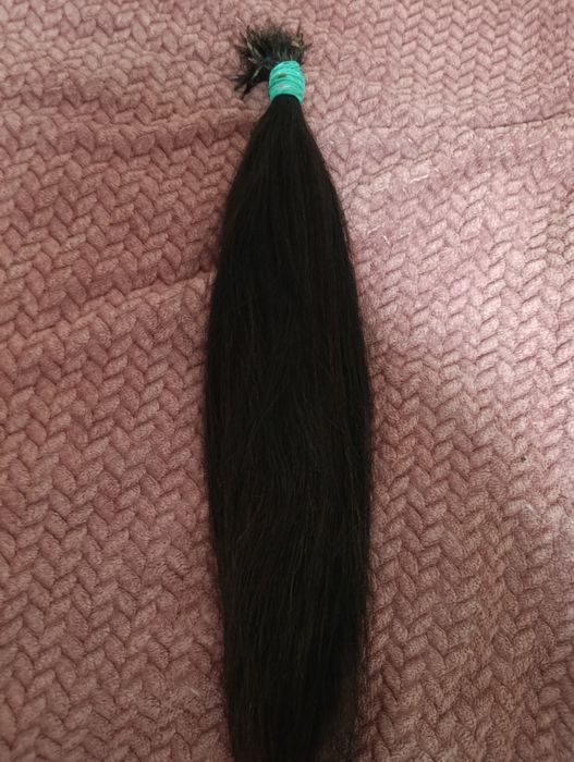 Волосы для наращивания темные 60 см