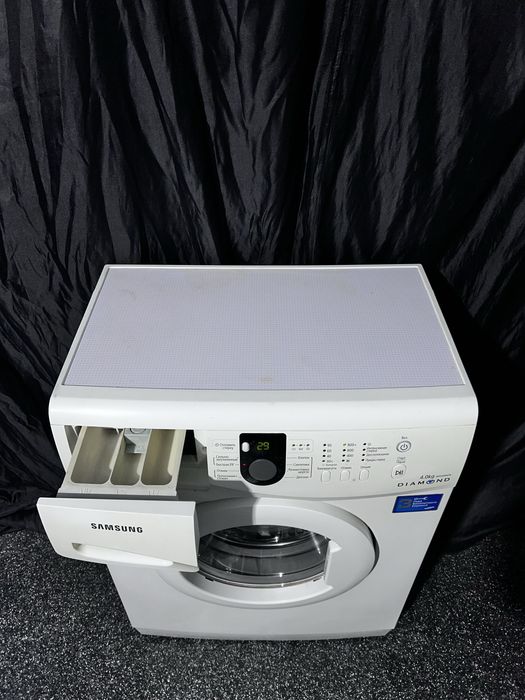 4 кг узкая стиральная машина SAMSUNG Diamond. Доставка бесплатно