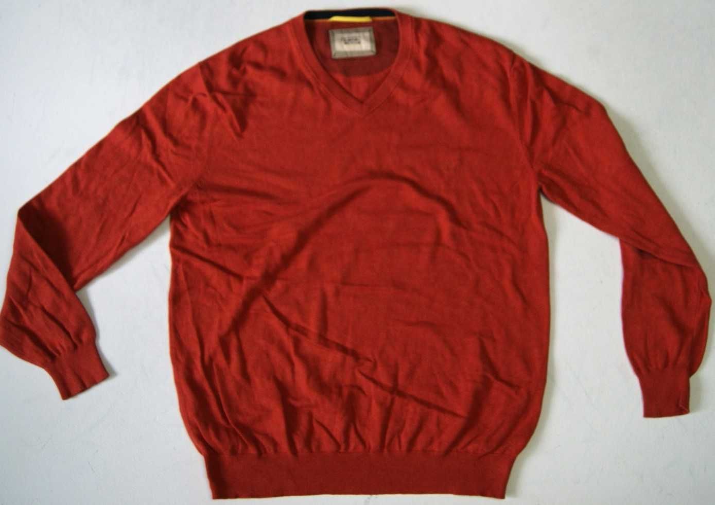 CAMEL ACTIVE XL sweter męski bawełna