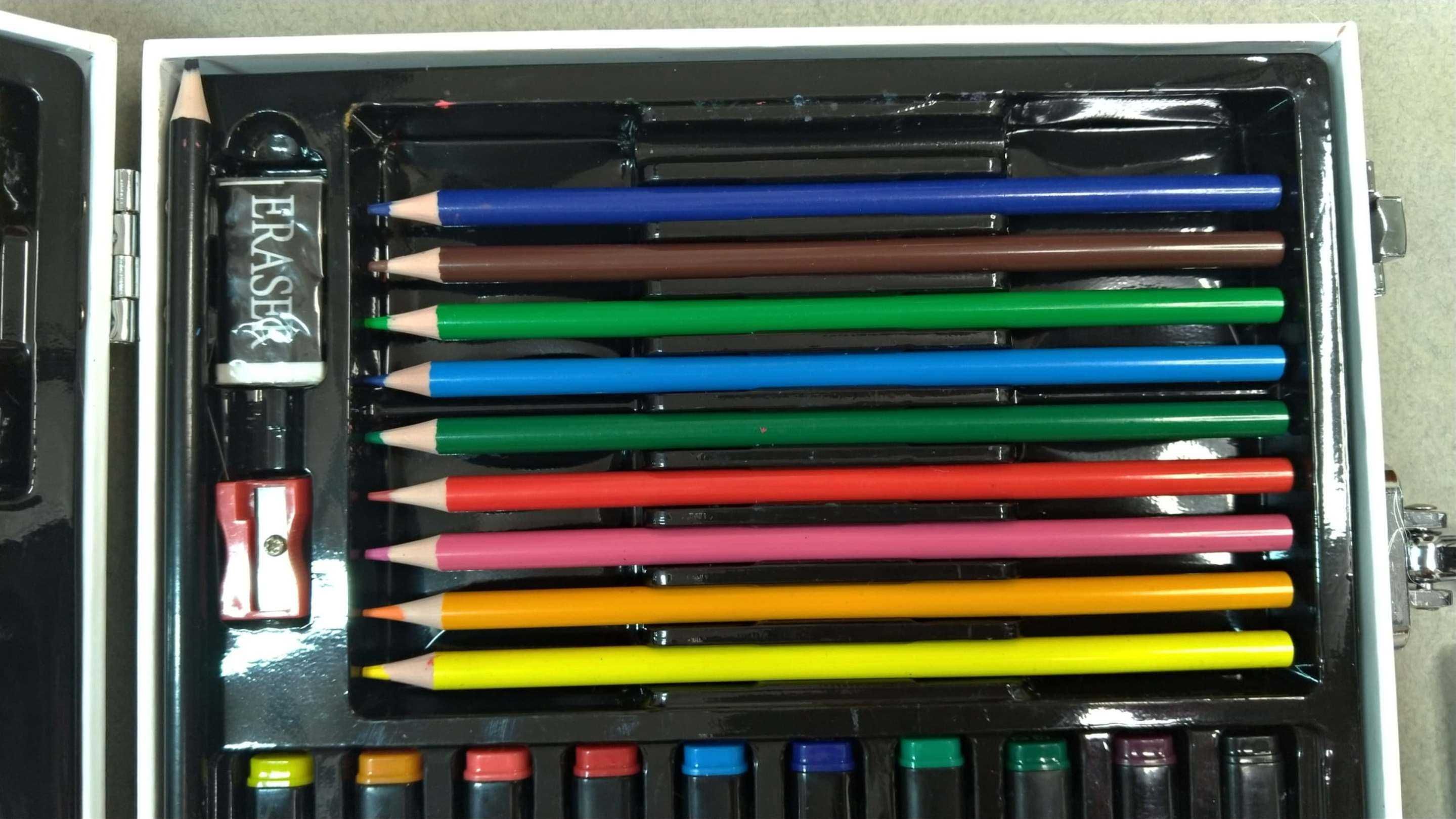Детский набор для творчества краски карандаши маркеры 48 пред.