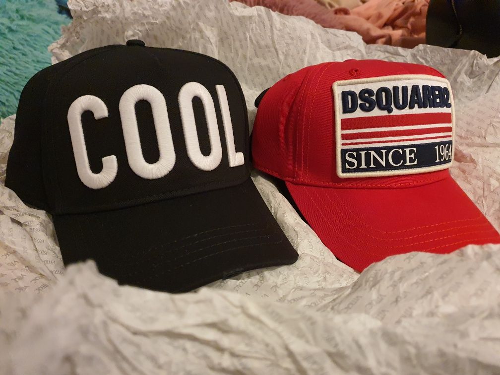 Czapka z daszkiem DSQUARED 100% oryginał cool