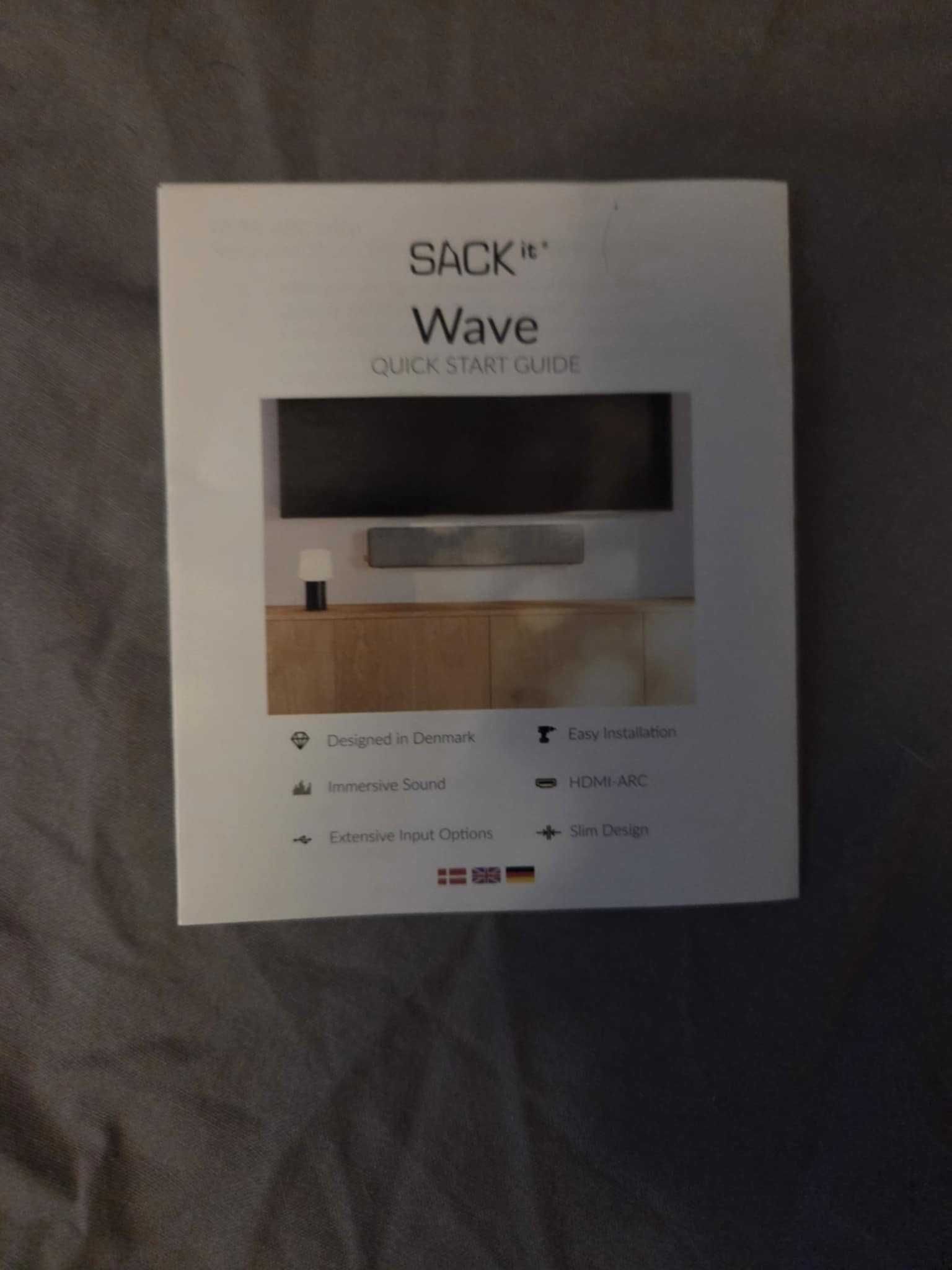 SACKIT wave soundbar Nowy