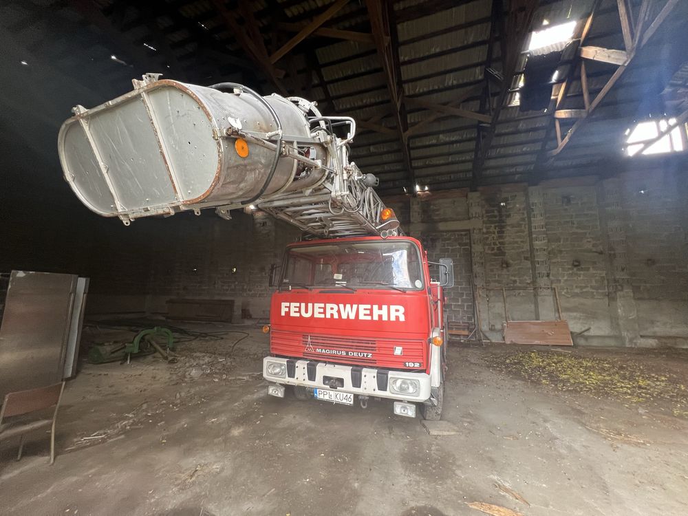 Magirus deutz Drabina Podnośnik koszowy