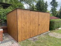 Garaż blaszany 4x2.40 DREWNOPODOBNY Producent