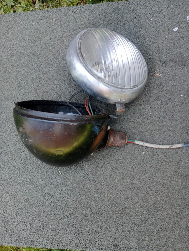 Kolekcjonerska lampa wsk ursus dzik syrena traktor ciągnik
