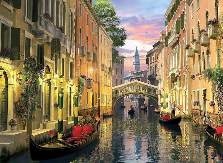Пазли Anatolian Венеція в сутінках на 3000 елементів