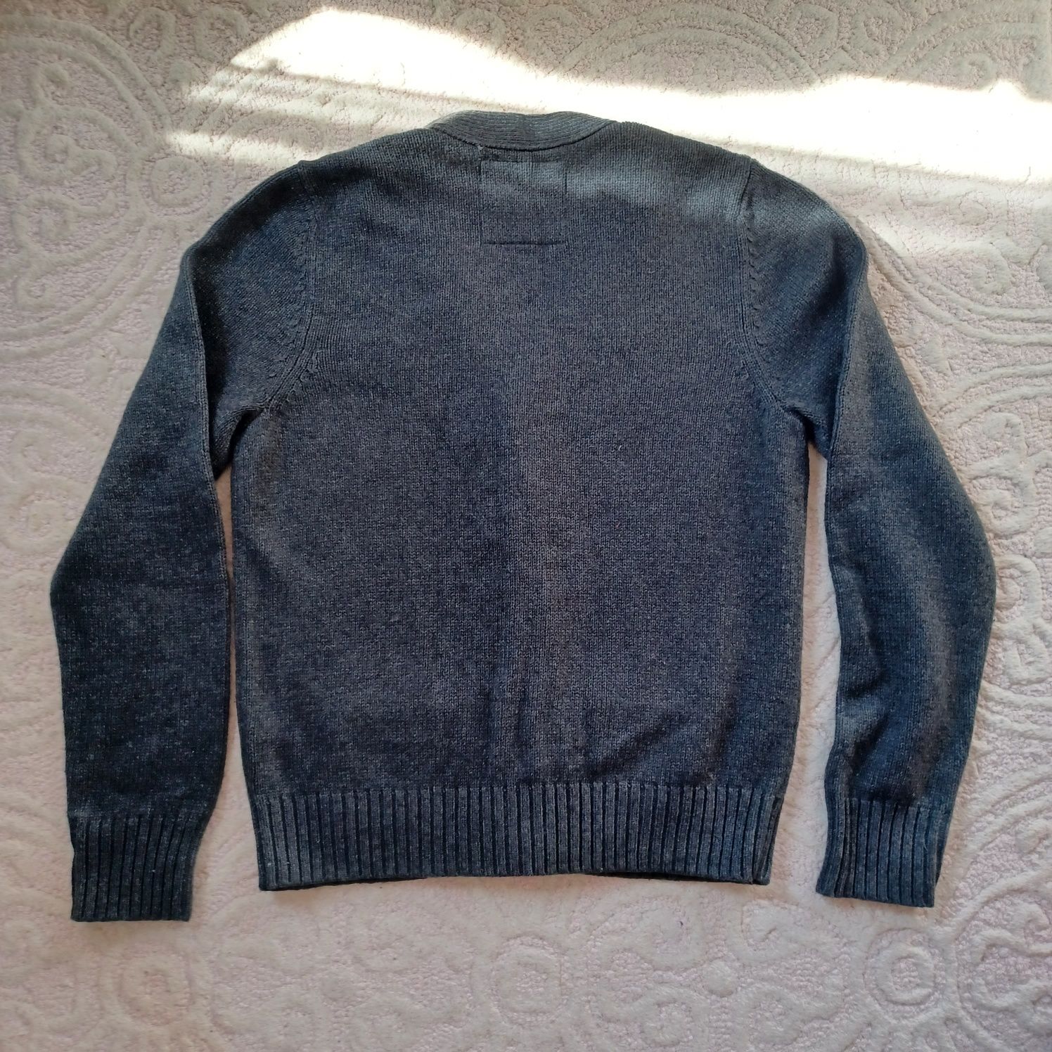 Sweter Ambercombie&Fitch 40% wełna XL/idealny stan