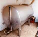 Deposito de combustível em inox completo