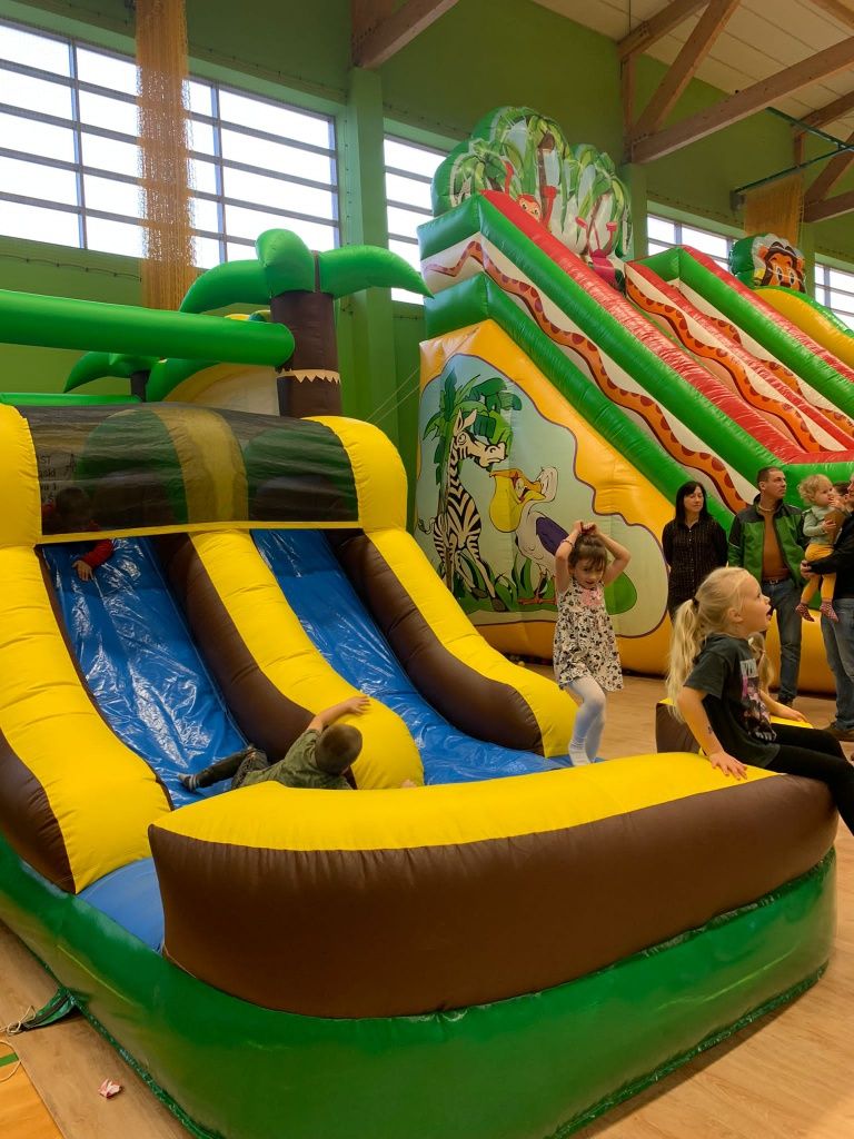 Dmuchańce wynajem opolskie zjeżdżalnia zamek dmuchany