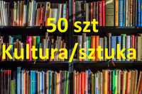 Paczka 50 losowych książek - tematyka KULTURA/SZTUKA