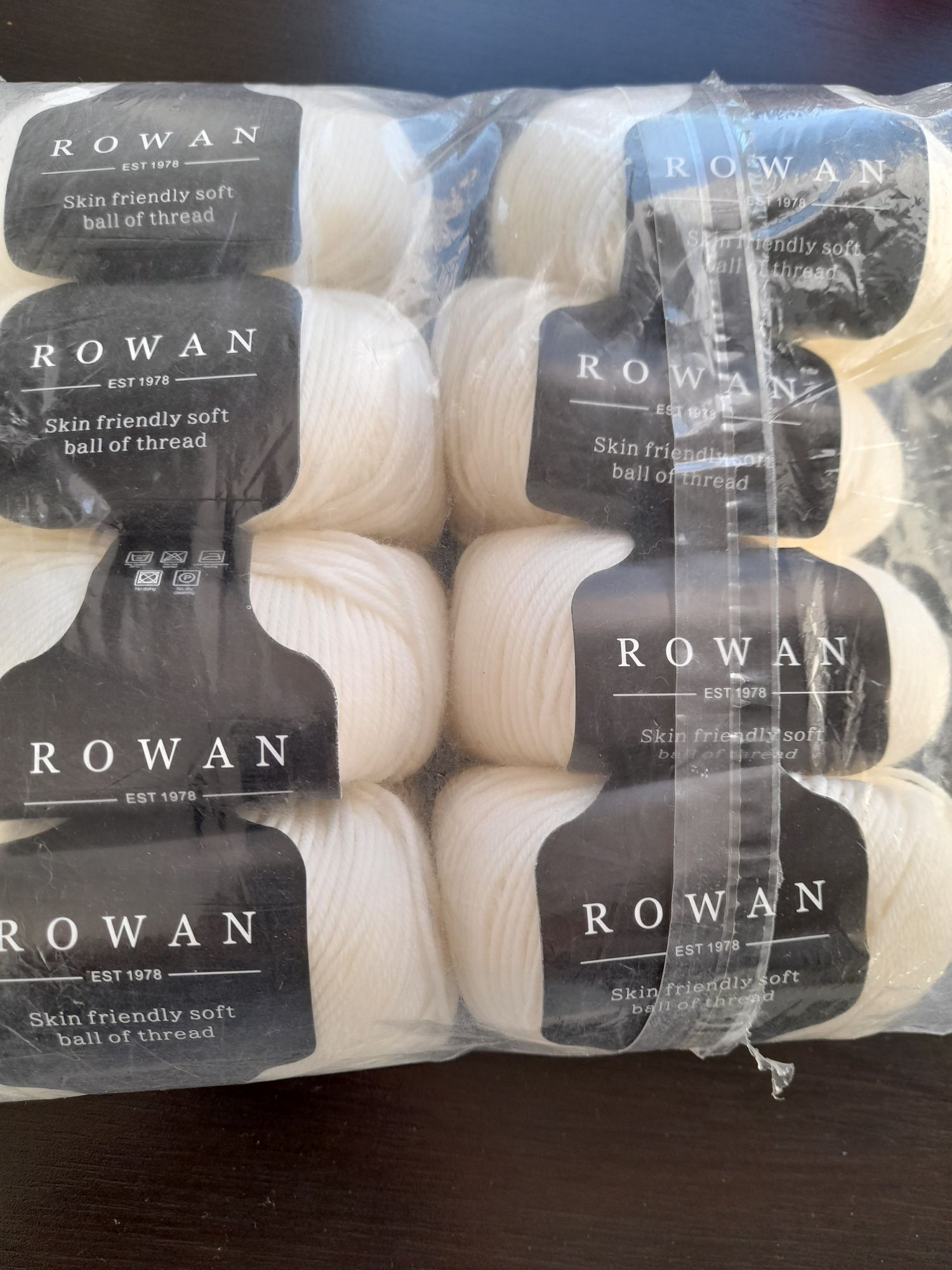 Wloczka alpaka merino biała 800 gr.