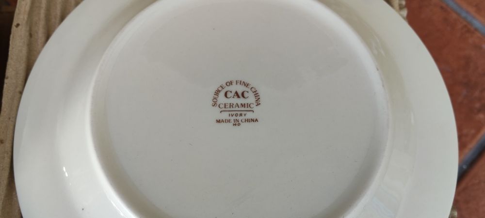 Serviço de Chá/Café e jantar  em Porcelana Fina CAC Ceramic - NOVO