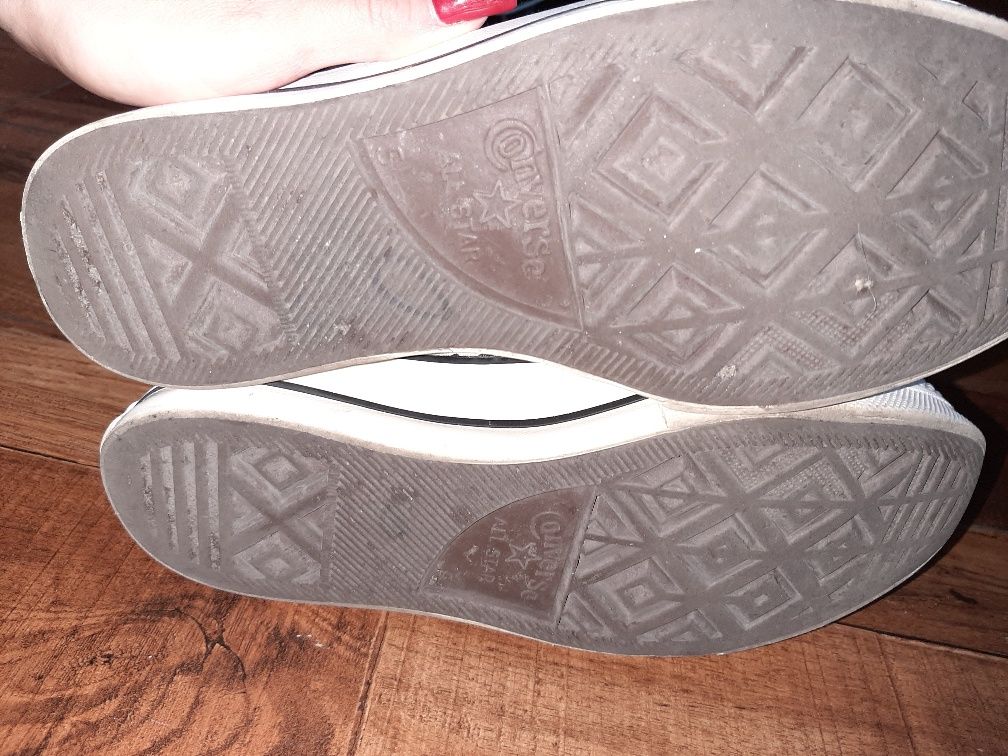 Высокие кеды на платформе Converse