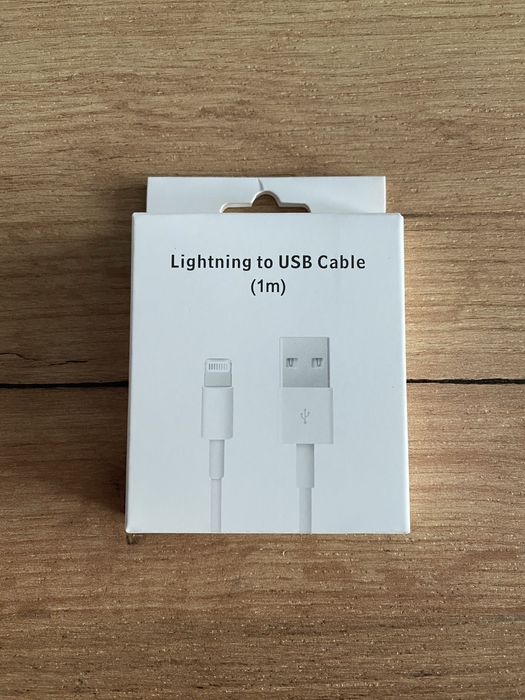 Nowy kabel do iphone USB A do lightning 1 metr z pudełkiem