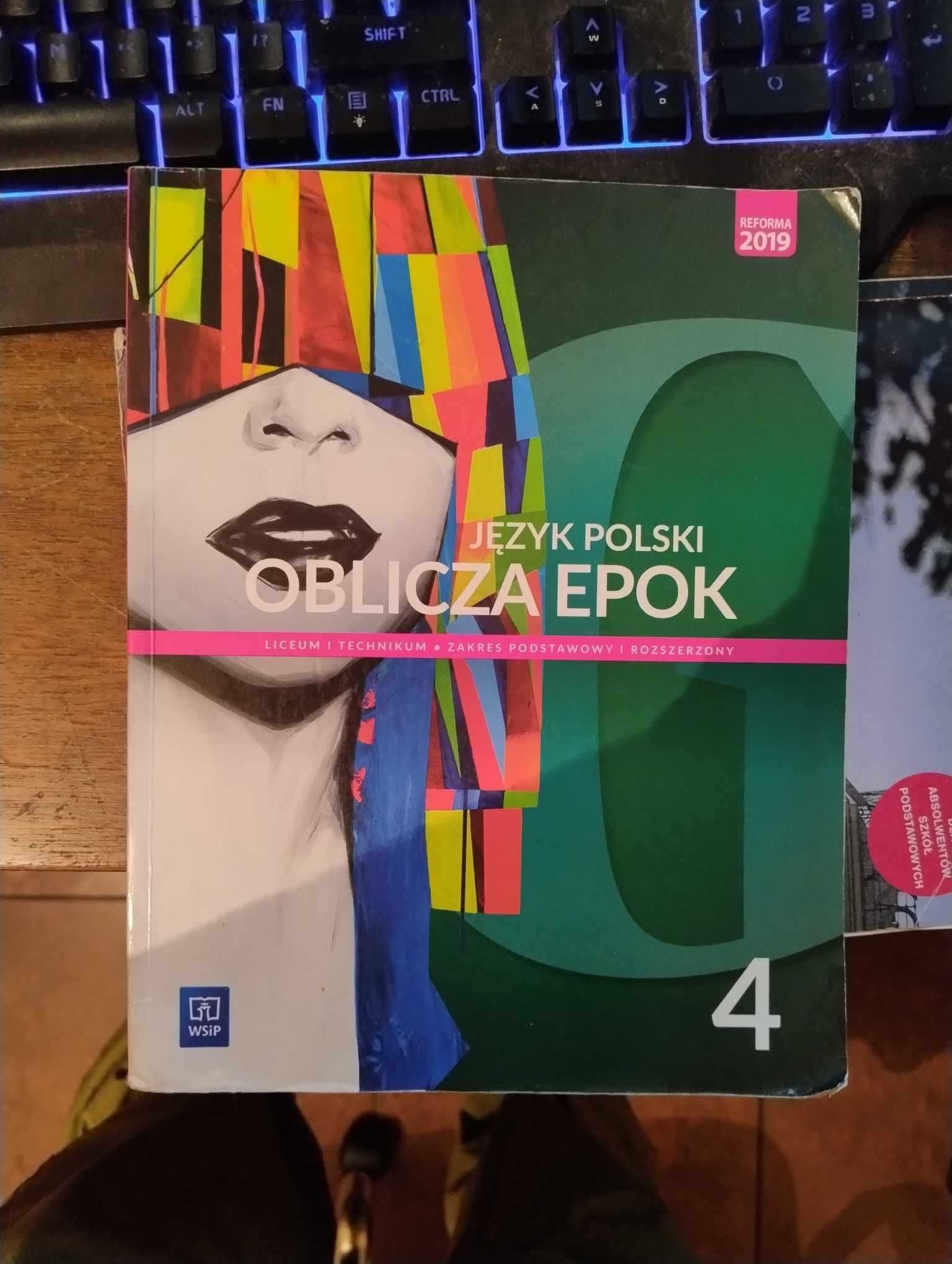 Podręcznik Oblicza epok 4