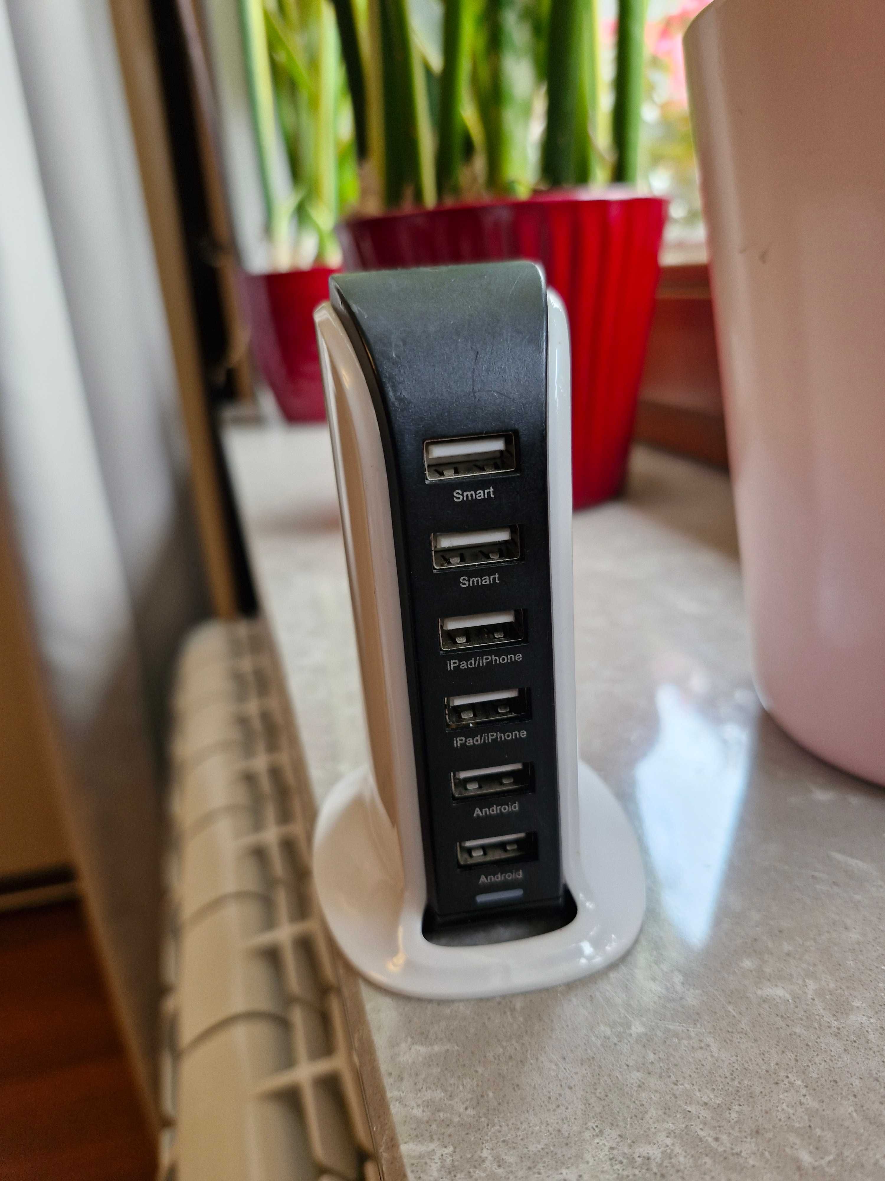 Stacja dokująca Usb 6 Gniazd KIT: