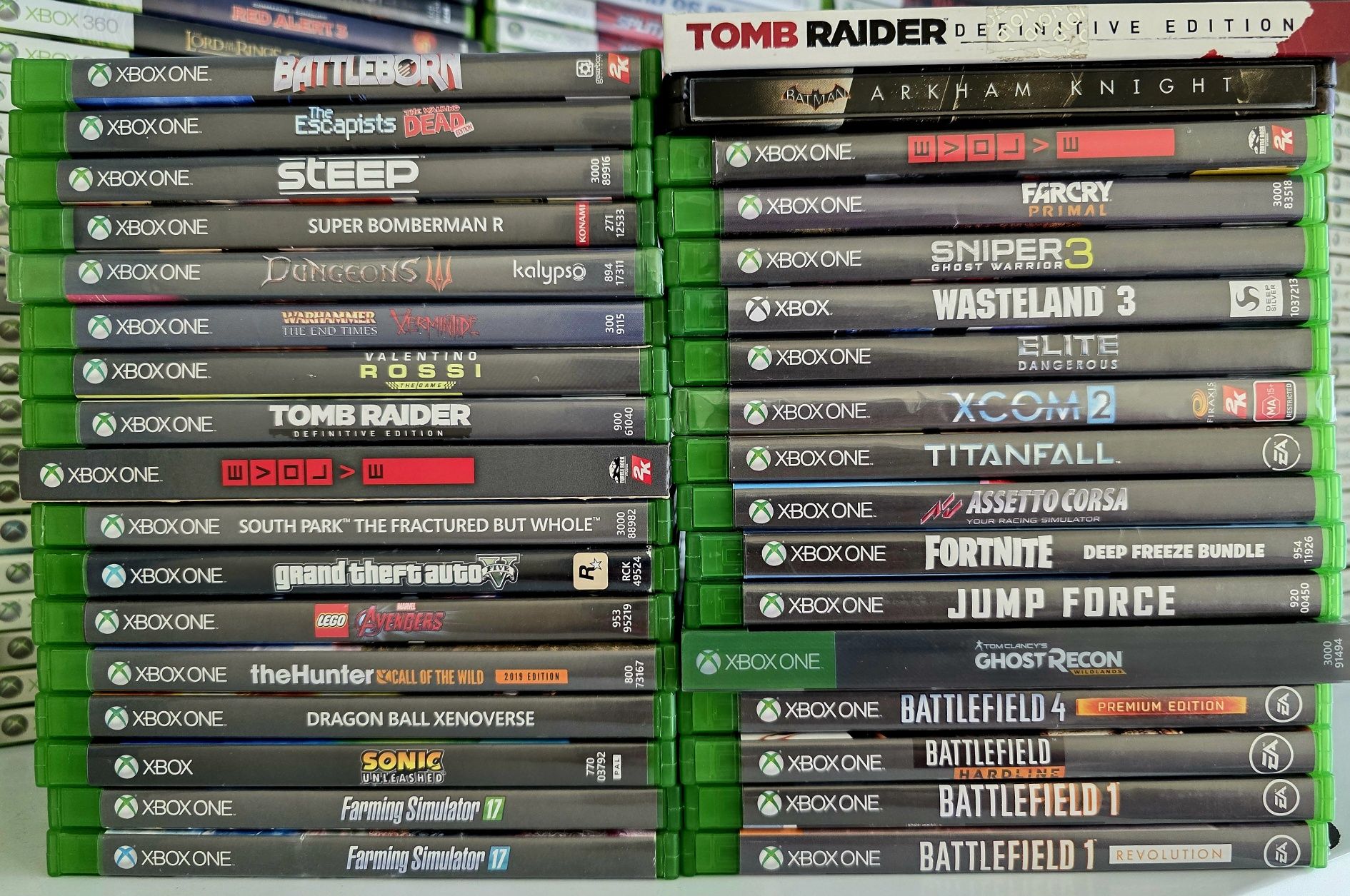 Комплект Ліцензійні диски cd xbox360 one gta tekken nfs rdr комплект