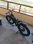 Bicicleta elétrica Niubility B26 com 1000W de potência e 2128km