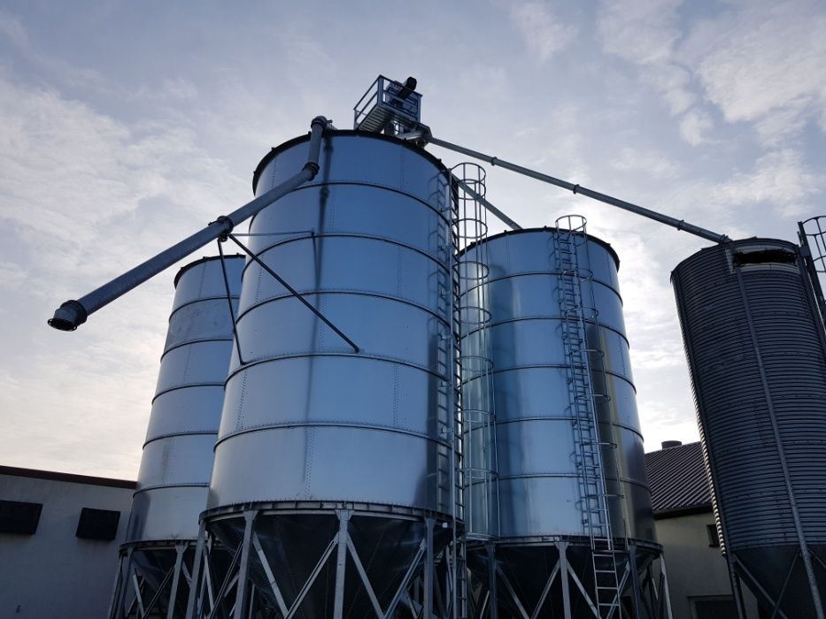 Silos zbożowy lejowy , płaskodenny Kbks Poland promocja