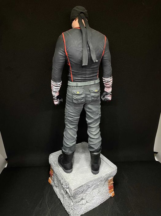 Ręcznie malowana Figurka Daredevil Charlie Cox, 35 cm, Wydruk 8k