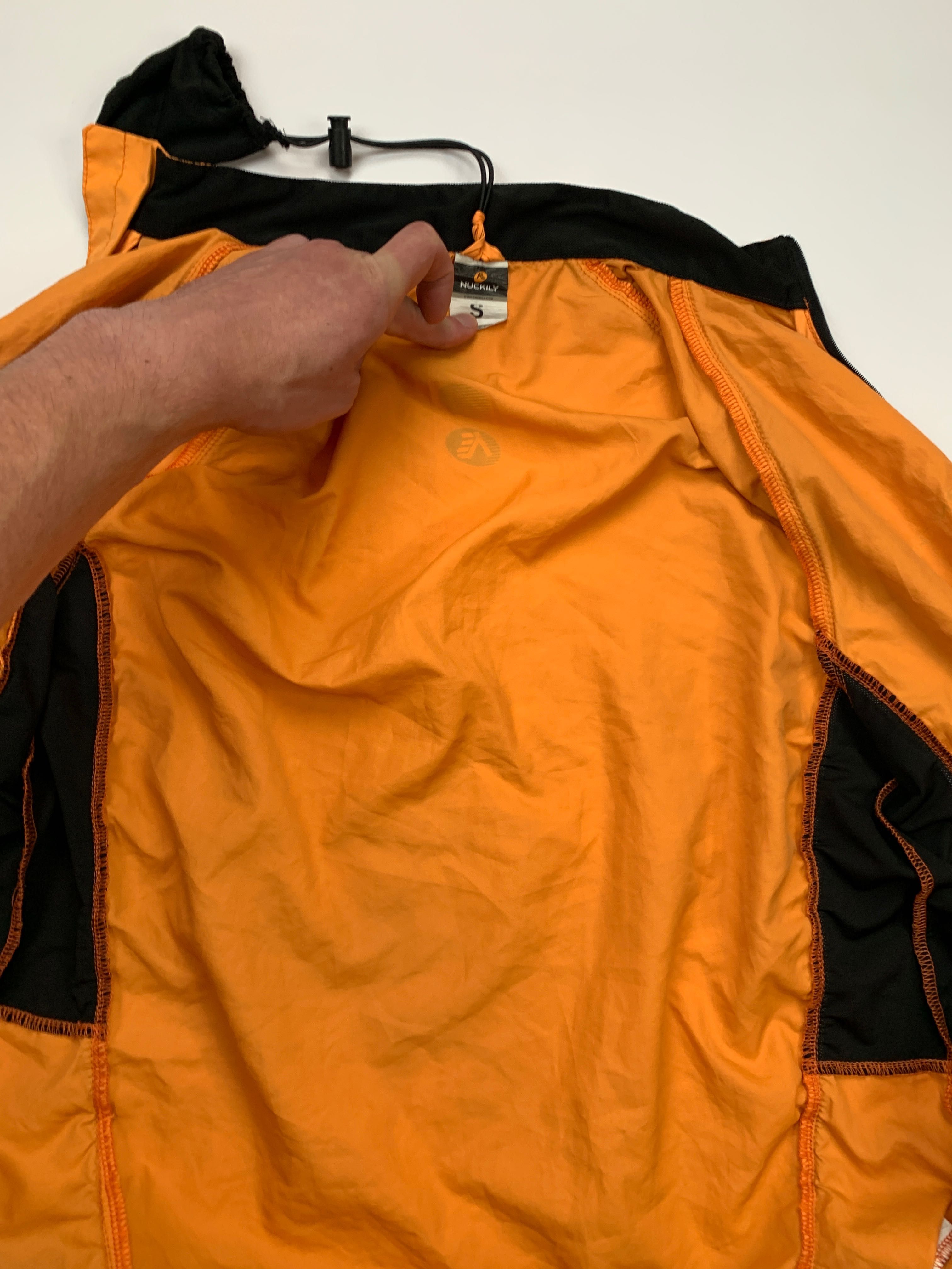 велосипедна курточка вітровка горна Nuckily складається в карман