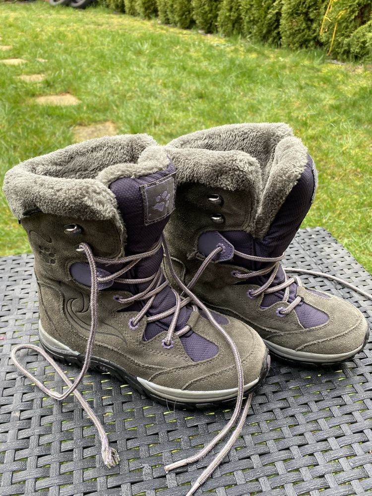 Buty Jack Wolfskin zimowe dzieciece 33