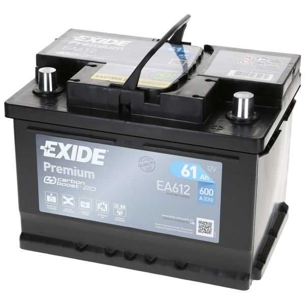 Akumulator Exide EA612 61Ah 600A P+ Premium Nowe Wymiana Radom