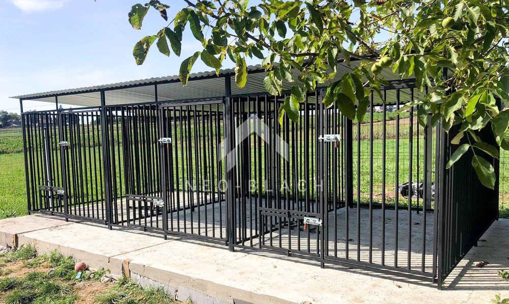 Kojec dla Psa 3w1 6x2m Klatka XXL 3 stanowiska NB129