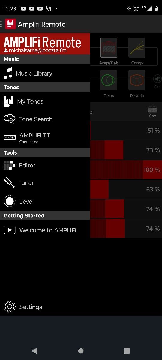 Line 6 Amplifi TT  procesor gitarowy