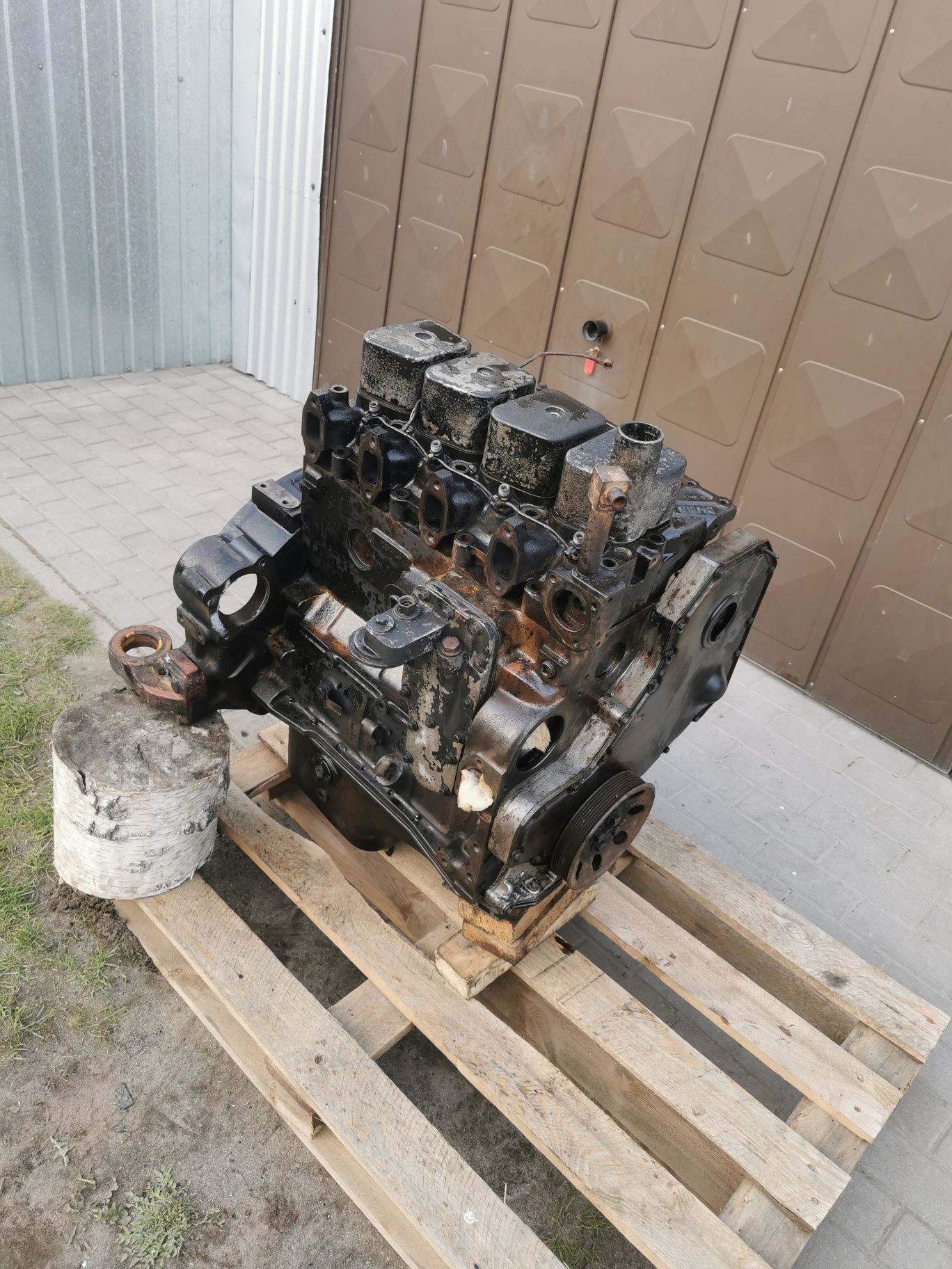 Silnik cummins SAA40102E-2 komatsu blok głowica